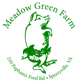 Come dance with the pigs at Meadow Green Farm in Sperryville, Virginia